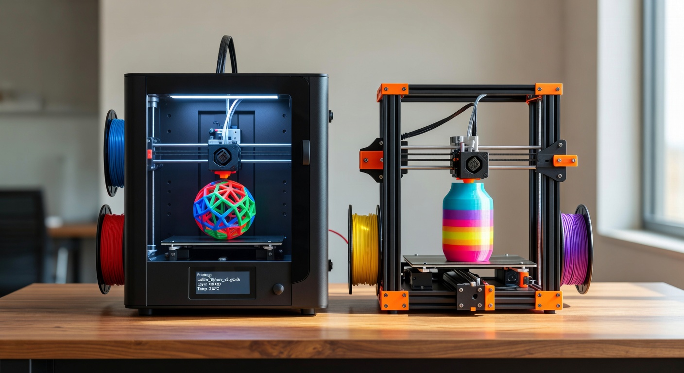 Imprimantă 3D închisă sau deschisă?