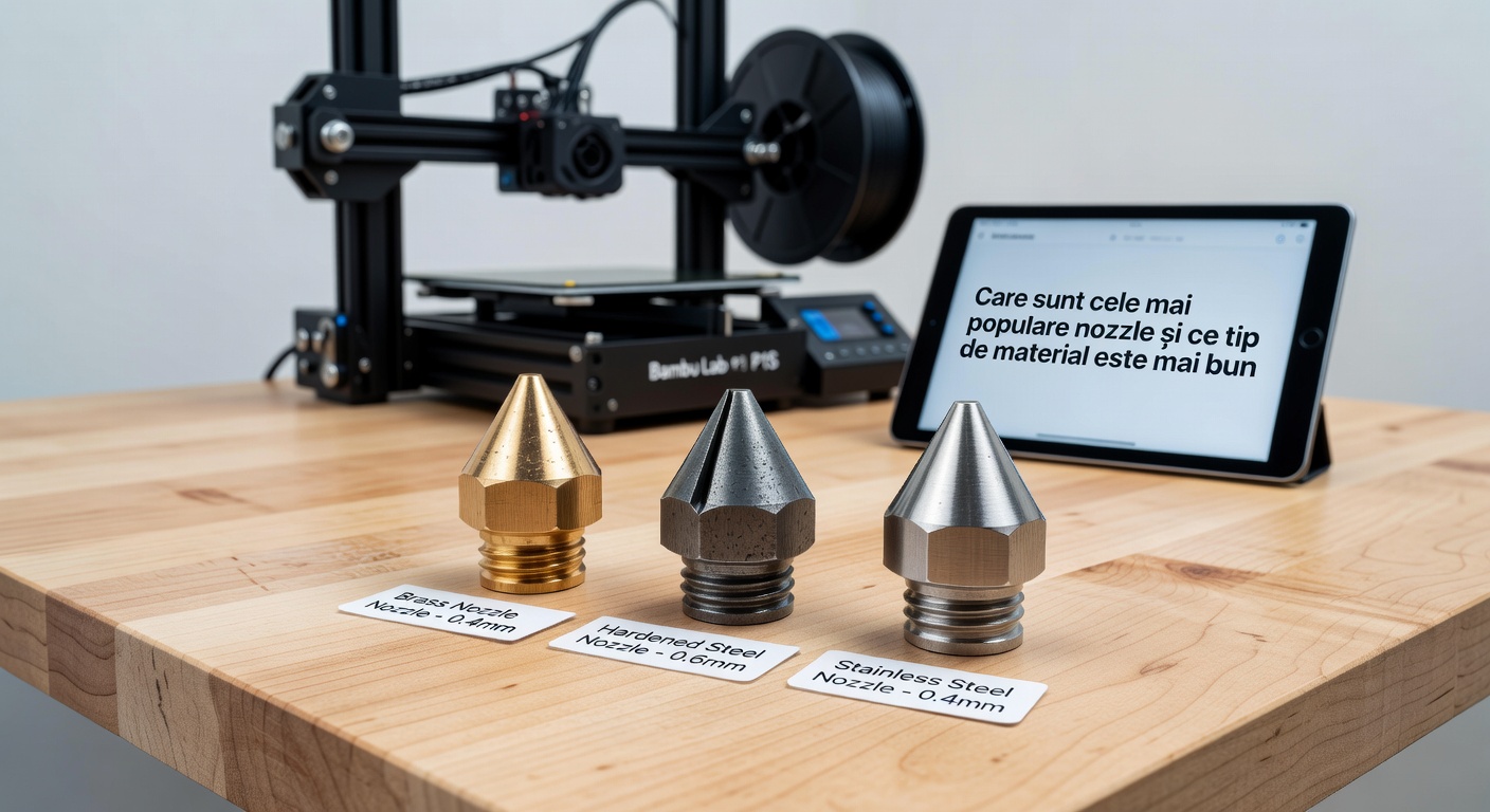 Cele Mai Populare Nozzle 3D: Hard Steel Superior?