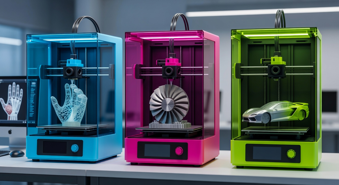 Top 3 Domenii Imprimante 3D Revoluționare