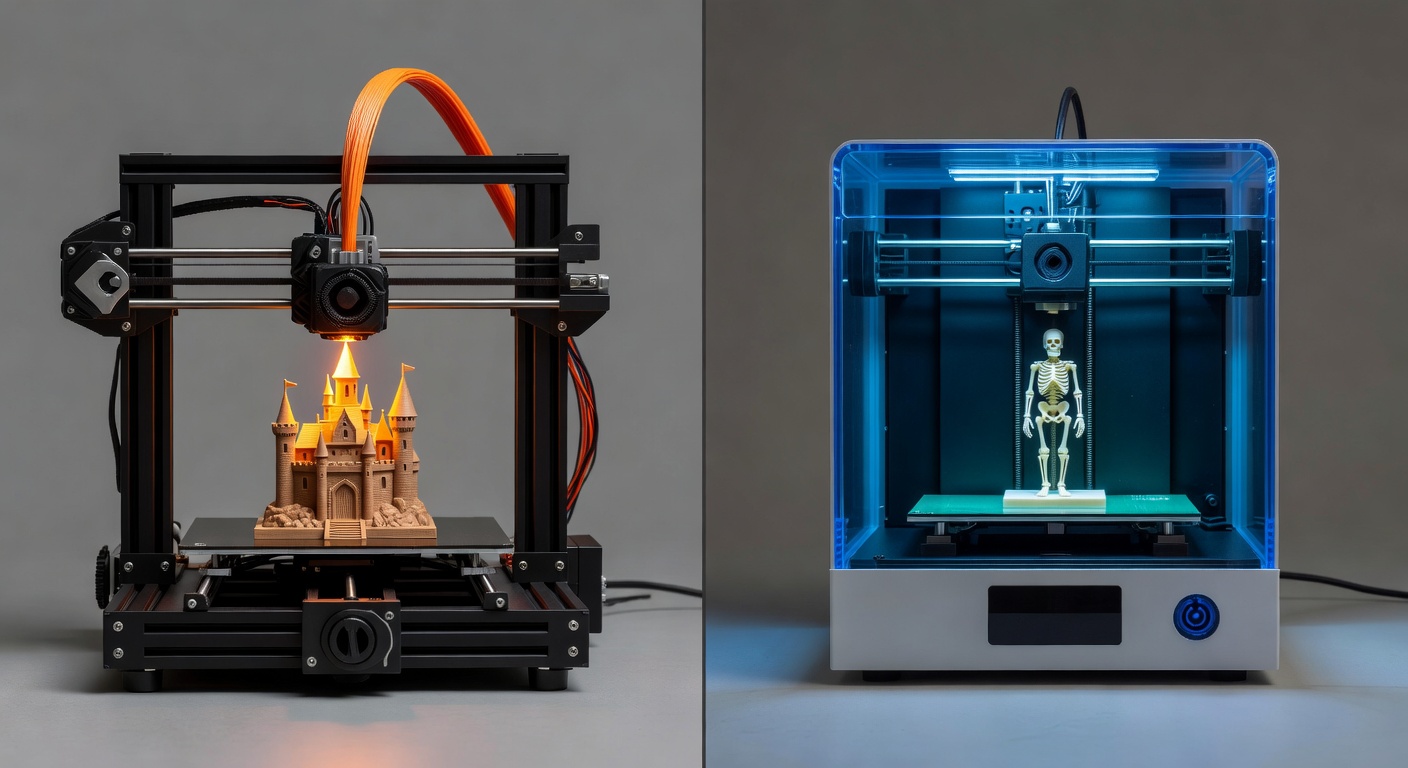 Figurine 3D Print: FDM sau Rășină?