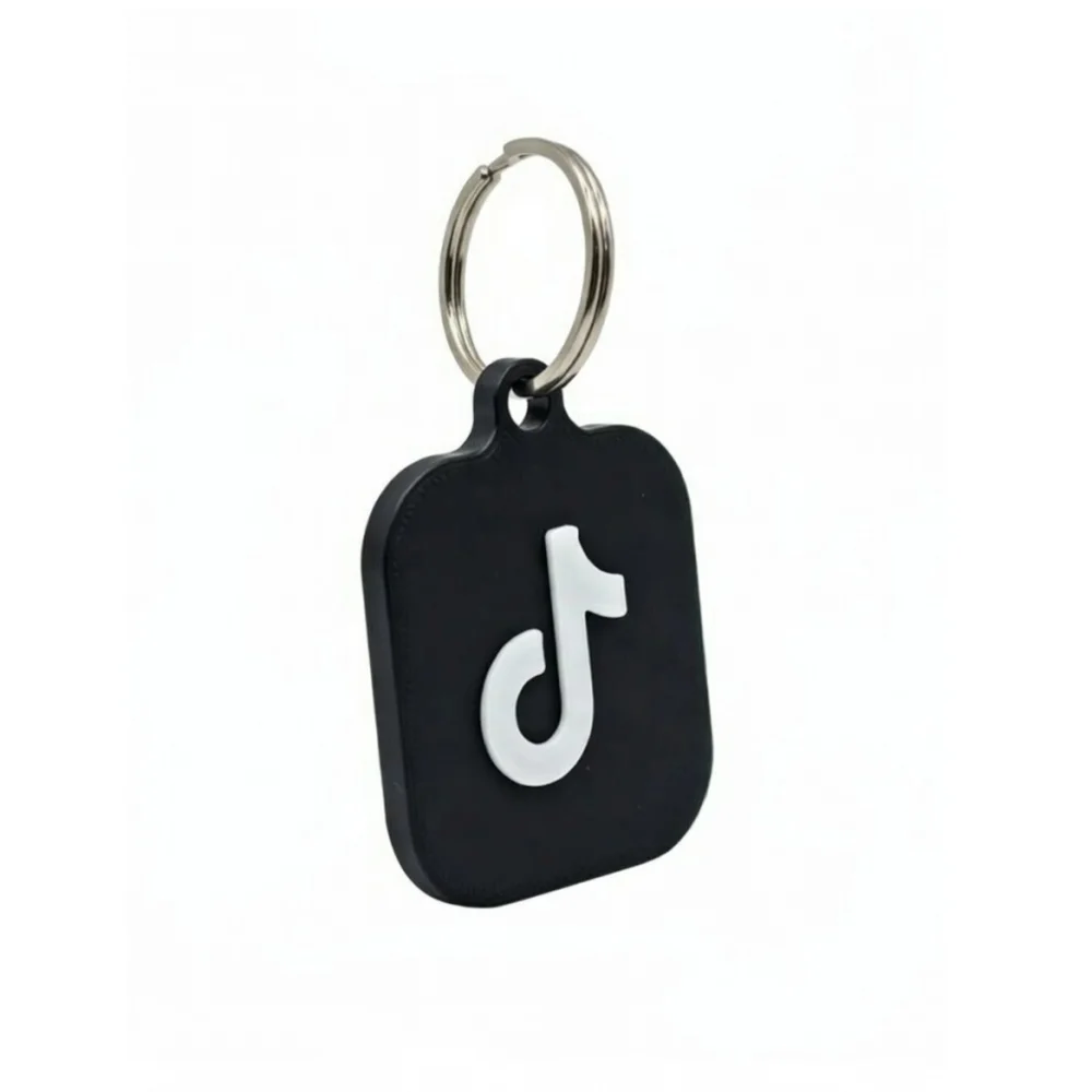 Breloc TikTok NFC Tag - Personalizat 3D