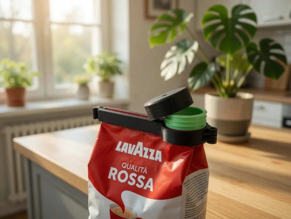 Clip pentru pungă de cafea