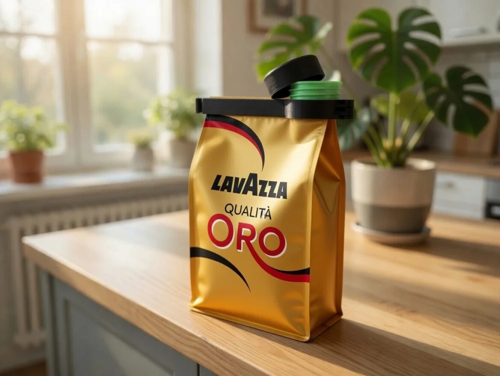 Clips pentru punga de cafea sau cereale, model 3D digital, STL