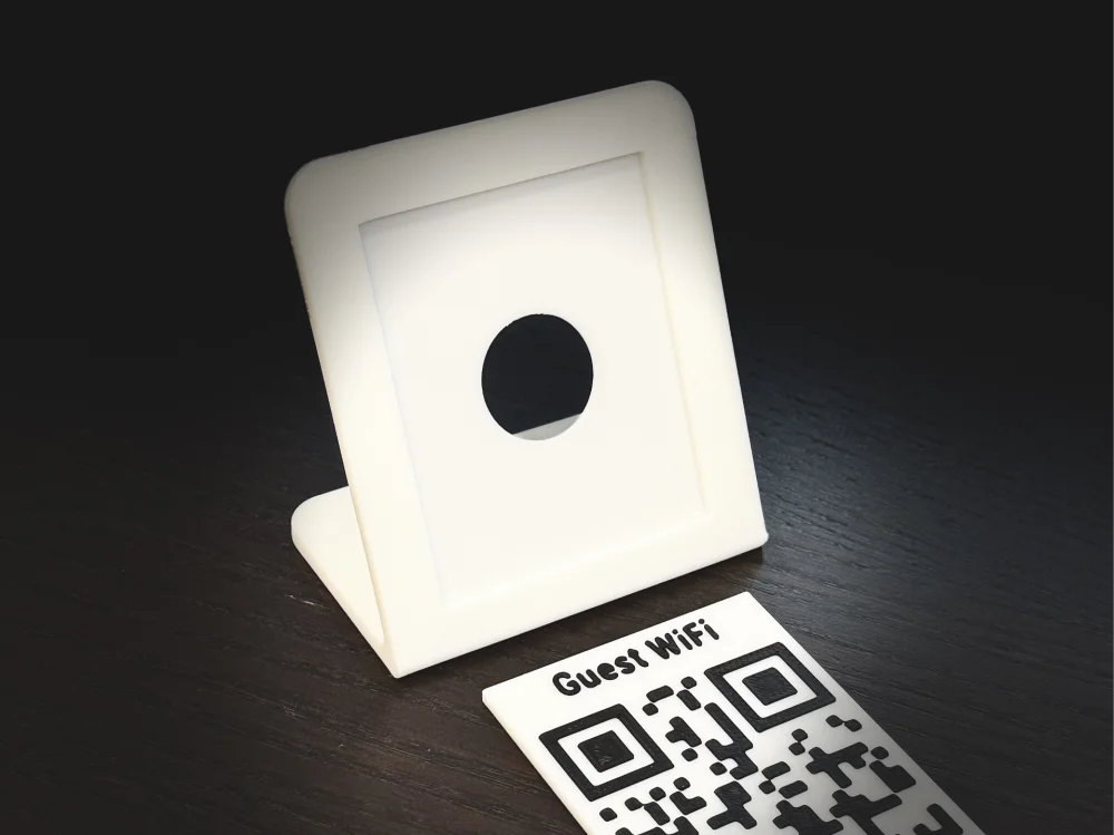 Stand Cod QR, model 3D digital, STL